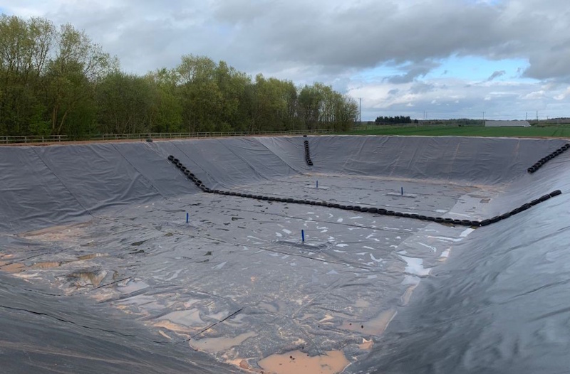 Attenuation Pond Lining
